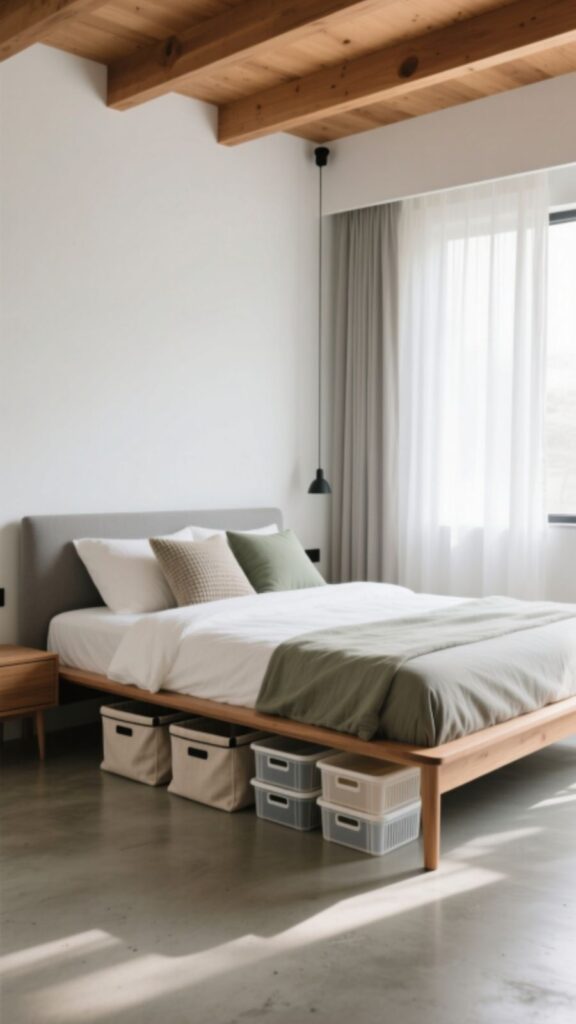 Utilize Under-Bed Storage
