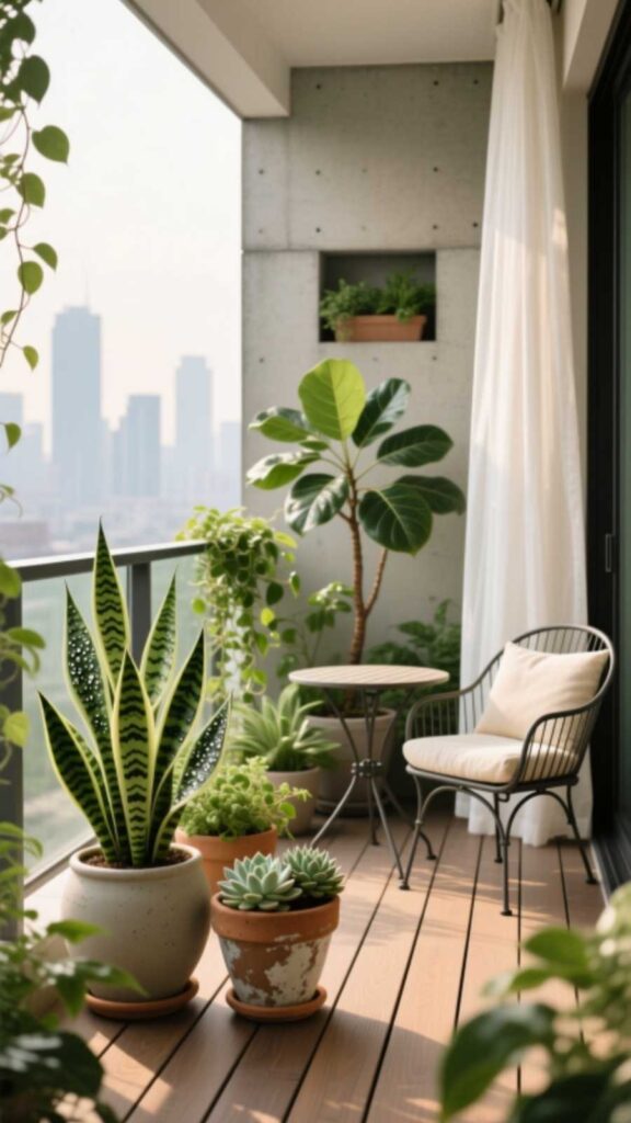 Add Potted Plants for a Lush Look