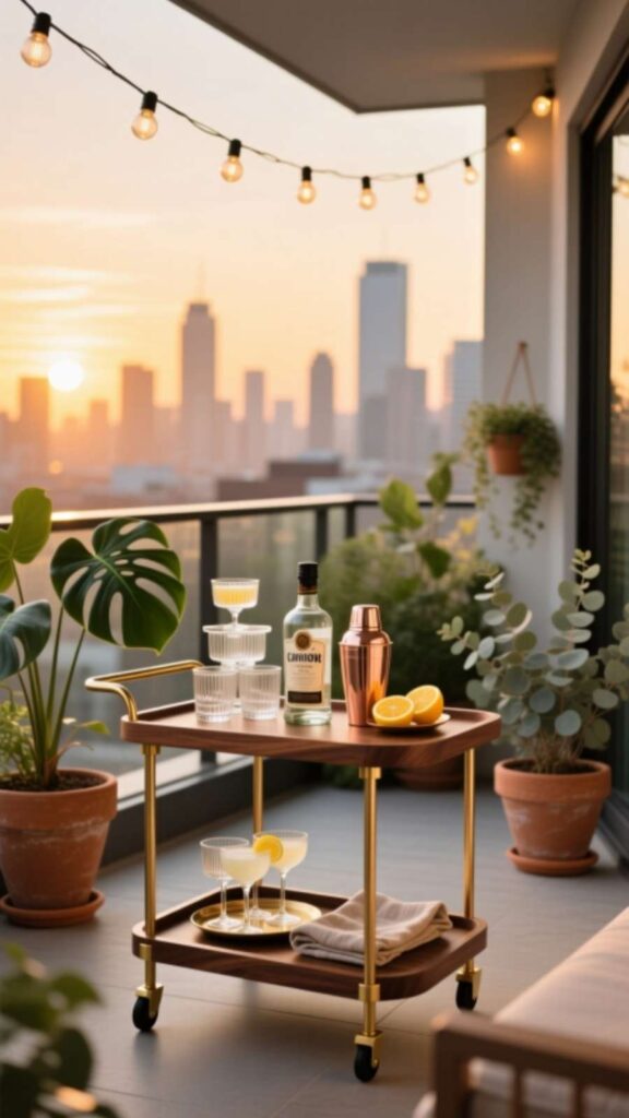 Build a Bar Cart for Entertaining