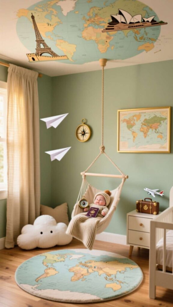 Travel-Themed Nursery
