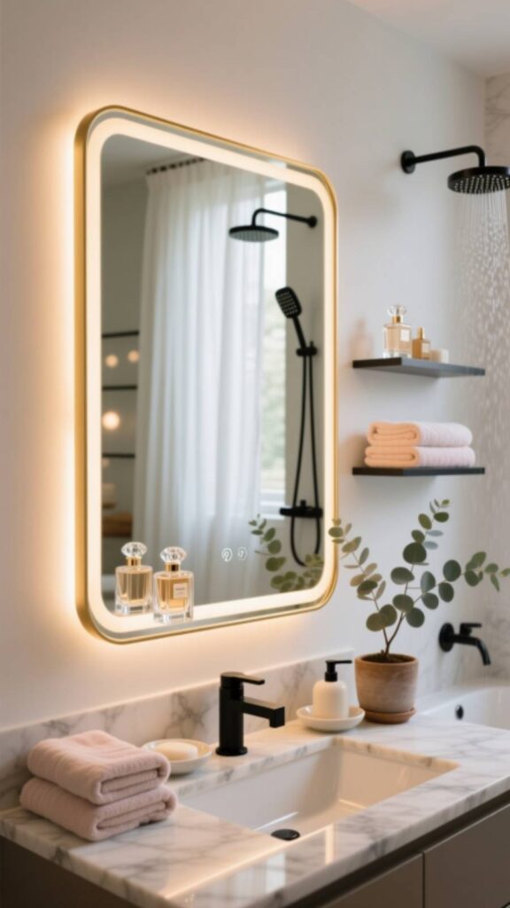 Lighted Medicine Cabinet Mirror
