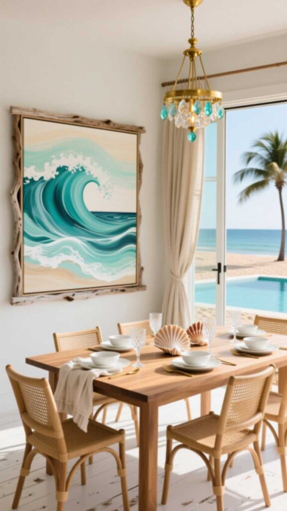 Ocean-Inspired Artwork