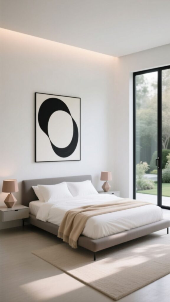 Minimalist Modern Bedroom With Clean Lines
