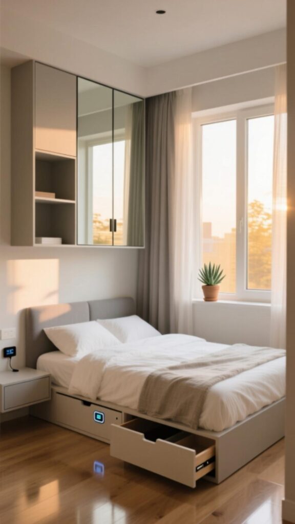 Smart Storage Hacks for Small Bedroom Interiors