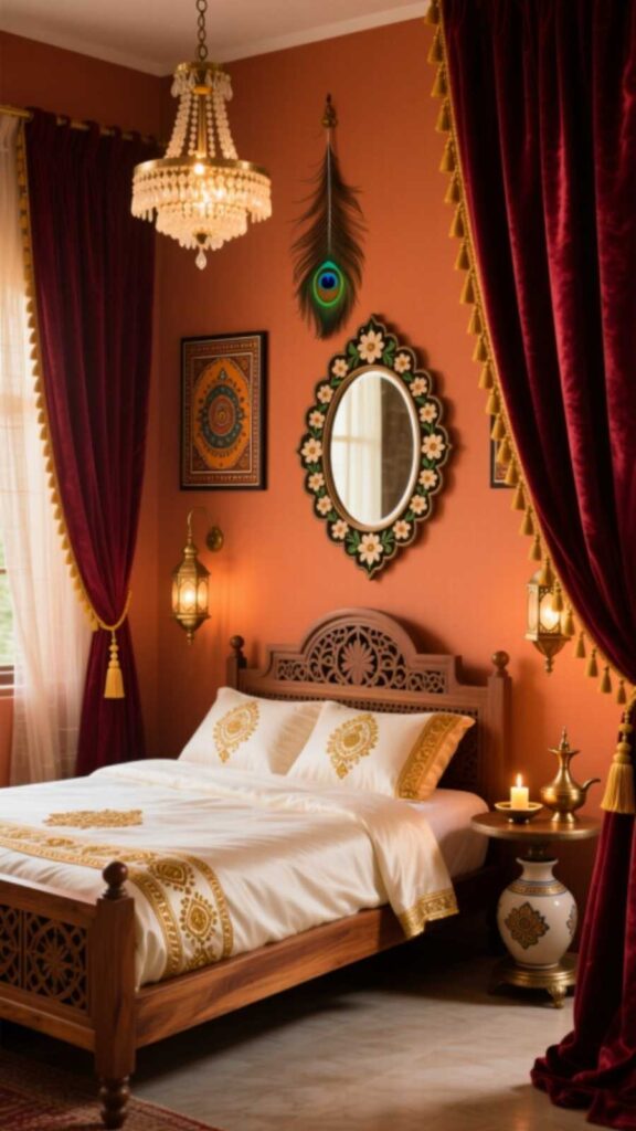 Indian Bedroom Interior Ideas With Cultural Charm