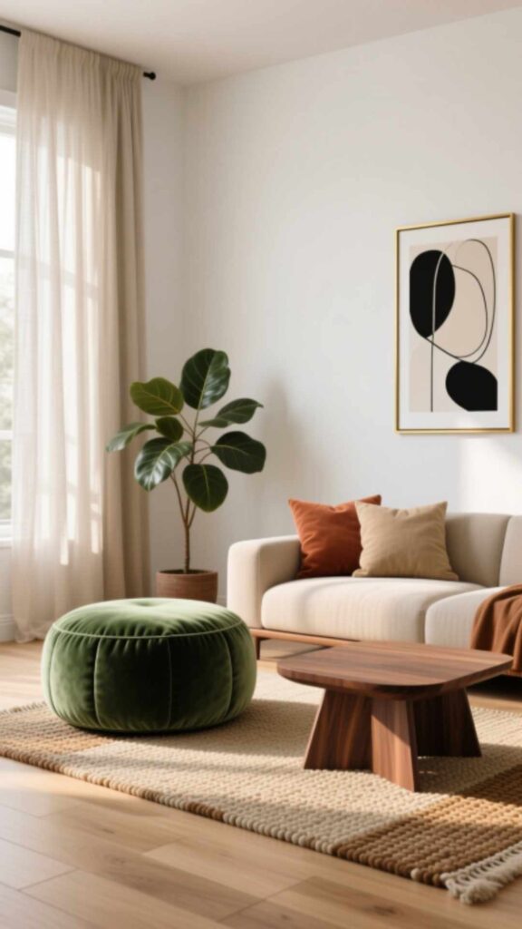 Add Poufs and Ottomans