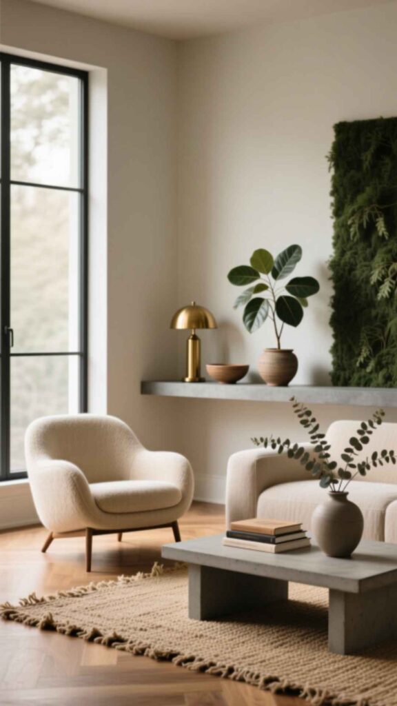 Use Neutral and Layered Tones