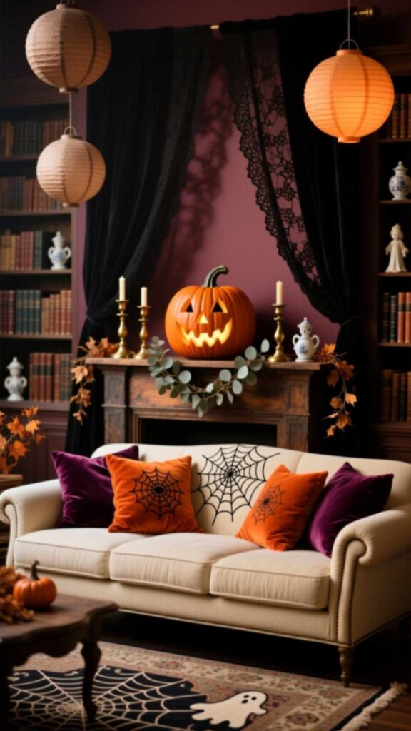 Vintage Halloween Living Room Decorations That Last