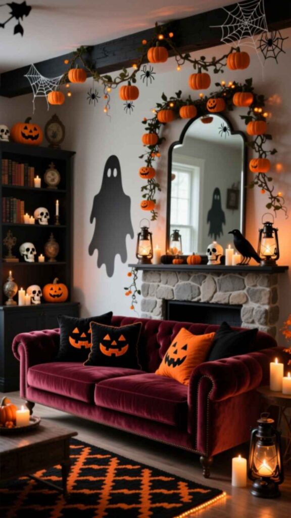 Transforming Spaces With Halloween Living Room Decorations