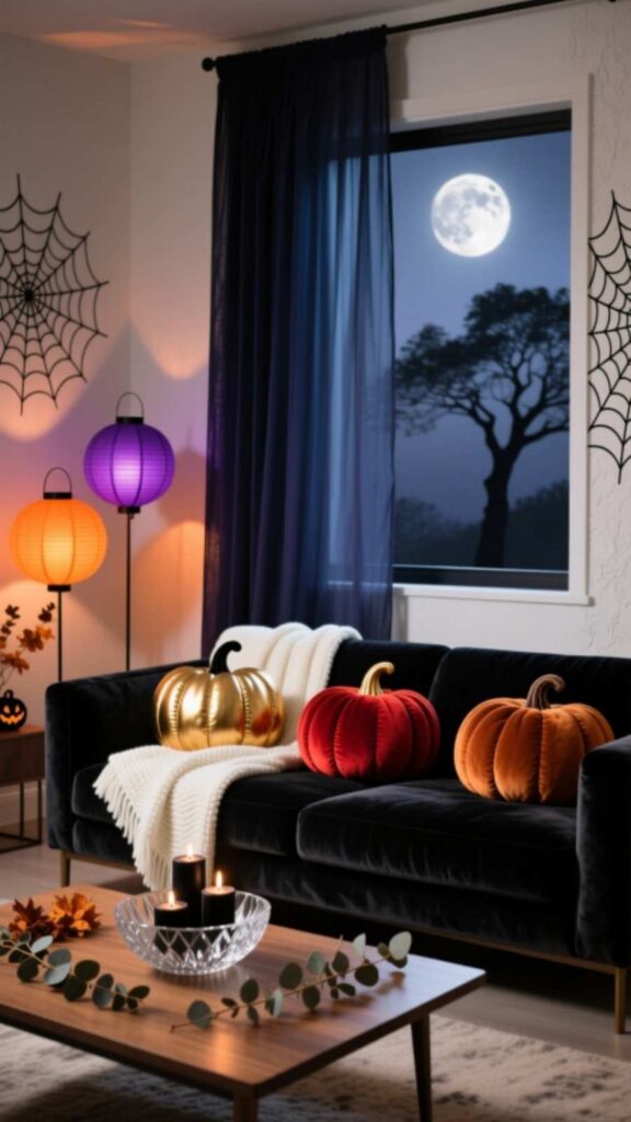Simple Halloween Living Room Decor Ideas That Shine