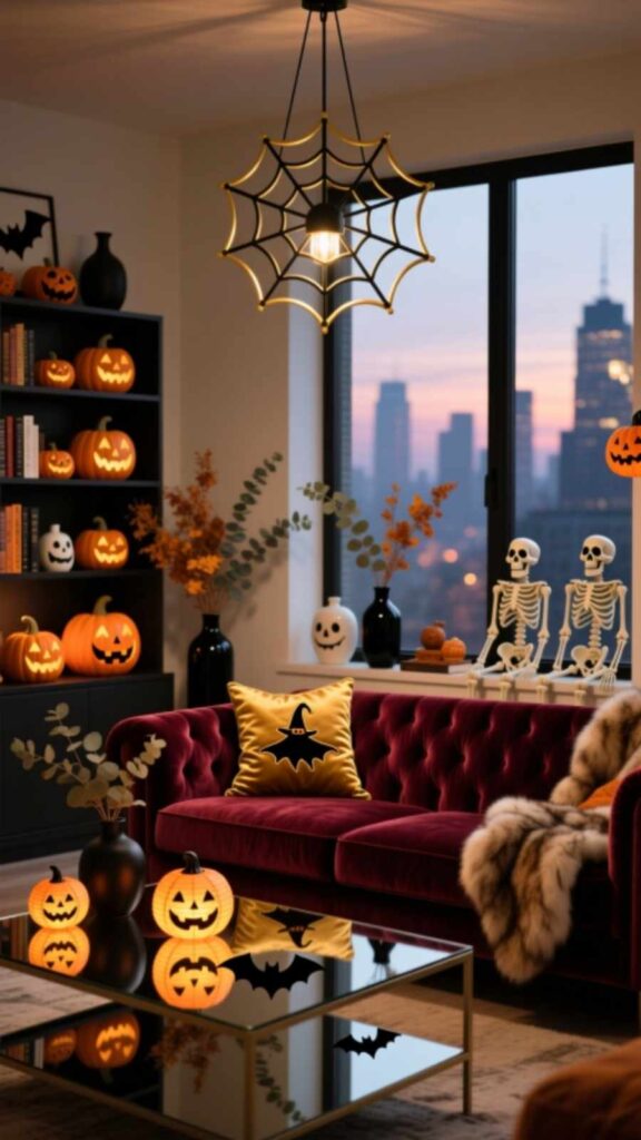 Halloween Living Room Decor Apartment Edition
