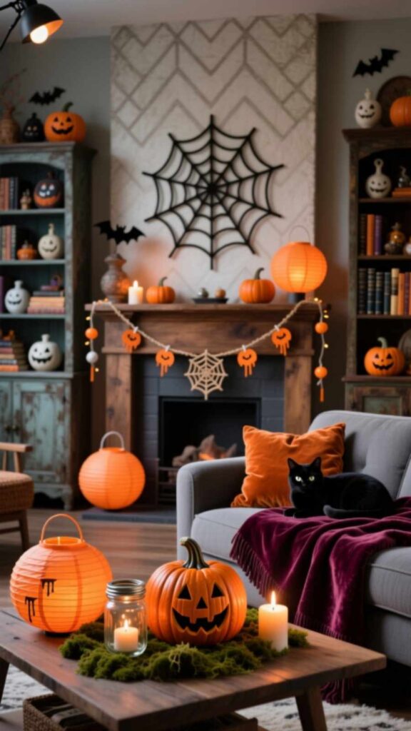 DIY Halloween Living Room Decor Ideas On A Budget