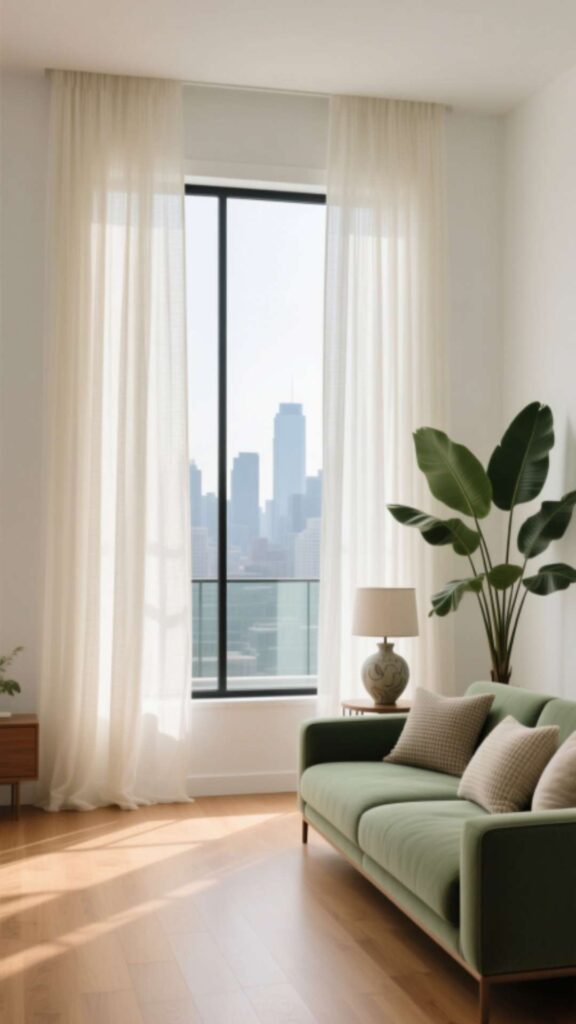 Highlight with Curtains