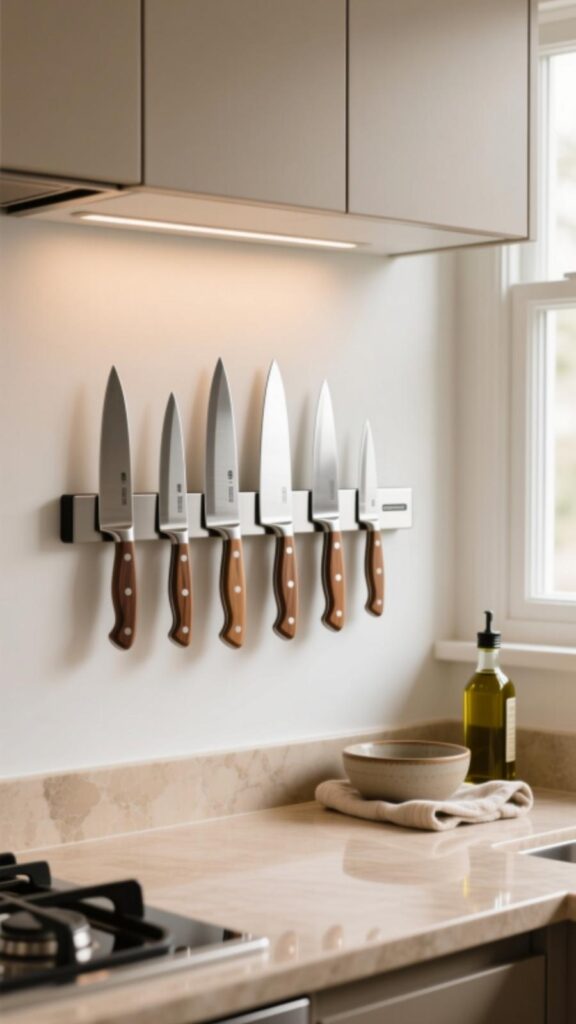 Install a Magnetic Knife Strip
