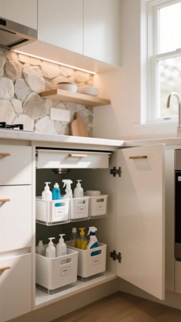 Add Under-Sink Organizers