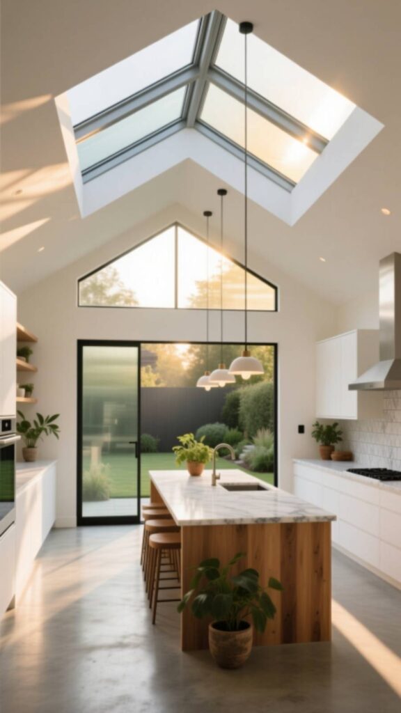 Skylights for Natural Light