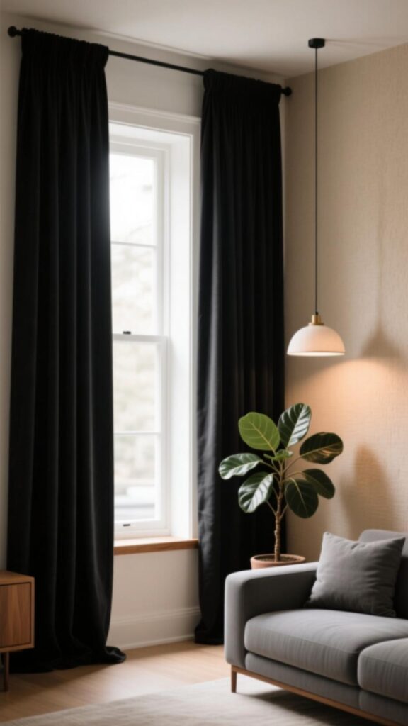 Blackout Curtains for Privacy