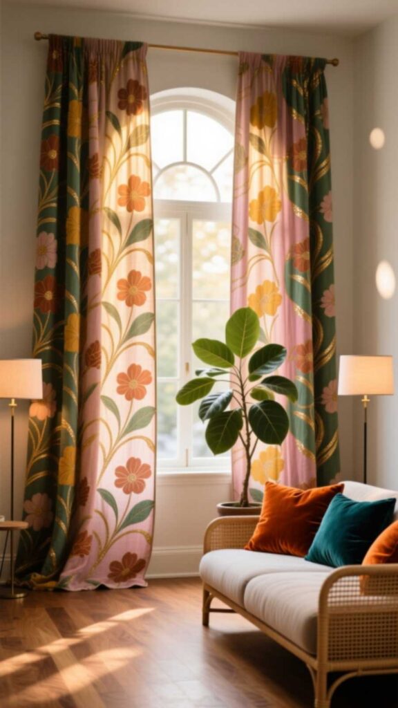 Bohemian Printed Curtains