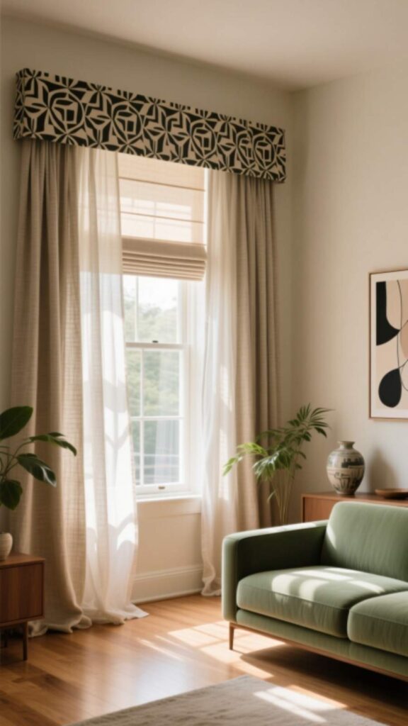 Mix and Match Curtain Styles