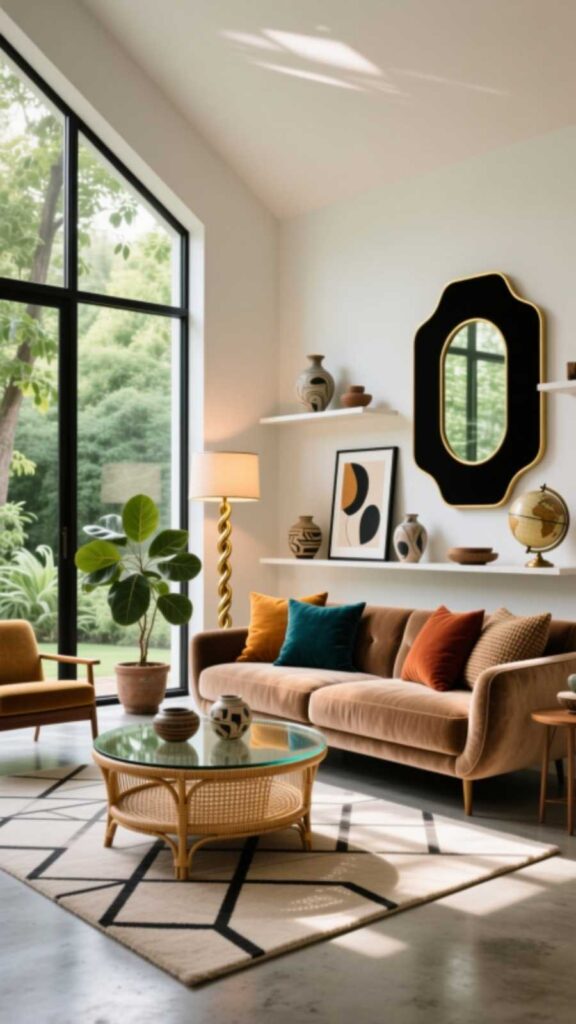 Modern Eclectic Living Room