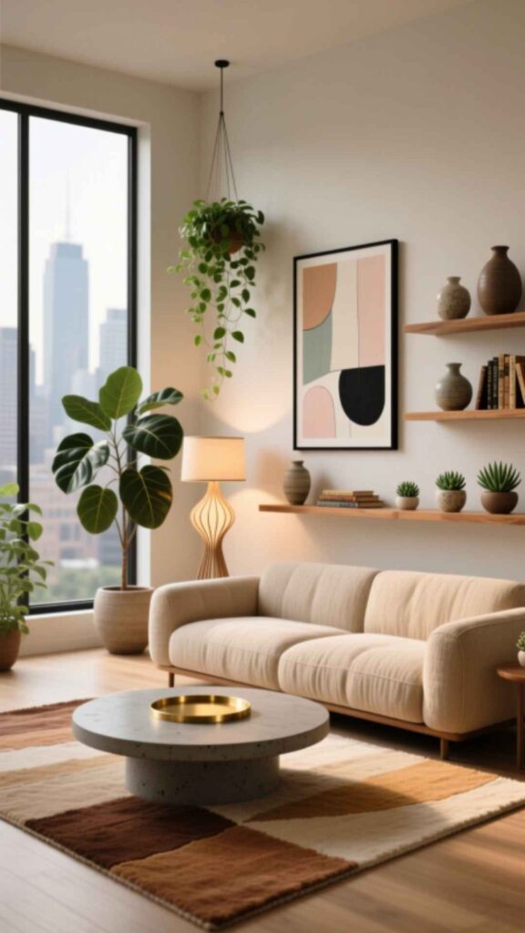 Artistic Living Room Design