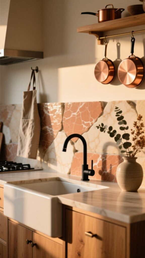 Natural Stone Backsplash