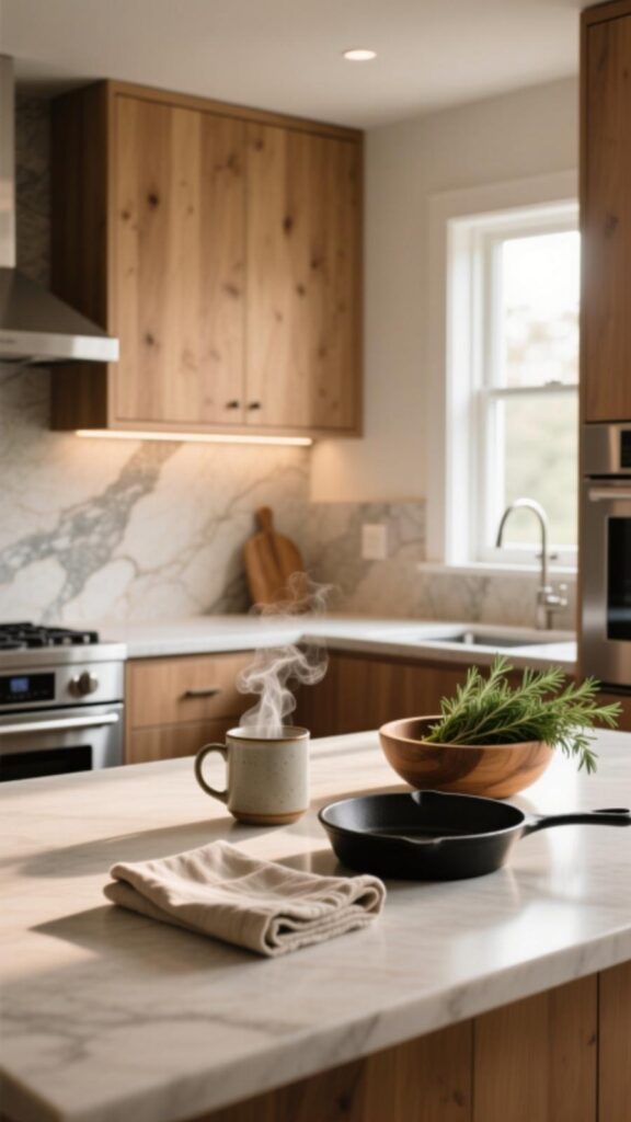Include a Neutral Backsplash