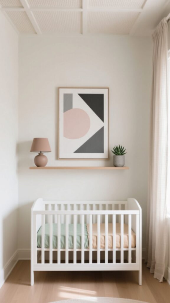 Minimalist Modern Nursery