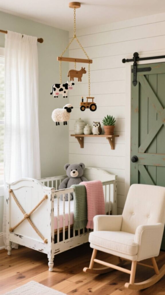 Farmhouse Style Nursery