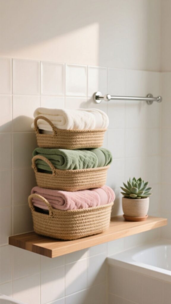 Towel Storage Baskets