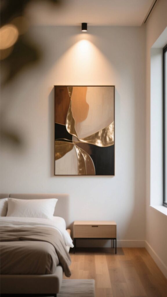 Highlight Artwork with Accent Lighting