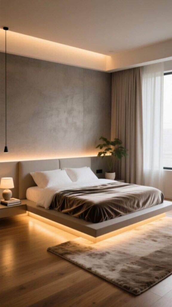 Install Under-Bed Lighting