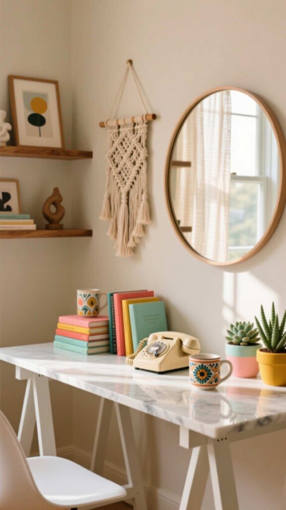 Colorful and Creative Workspace