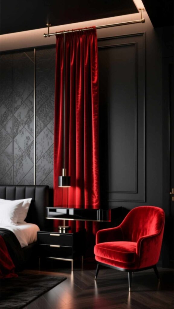 Black and Red Passion