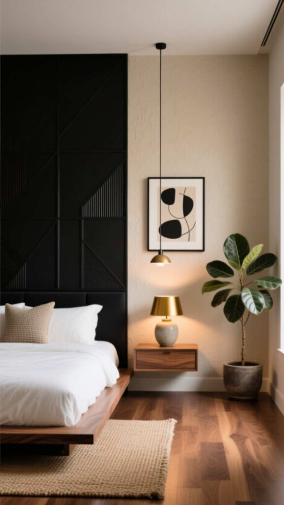 Black Accent Wall