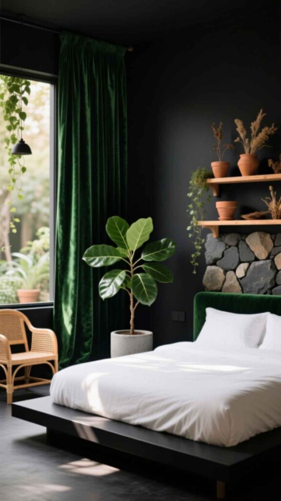 Black and Green Natural Vibes