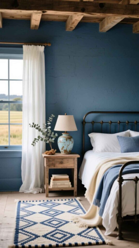 Rustic Blue Farmhouse