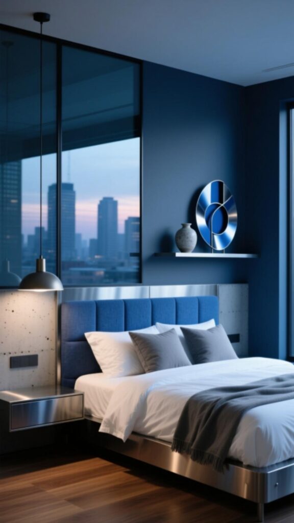 Industrial Blue Touch