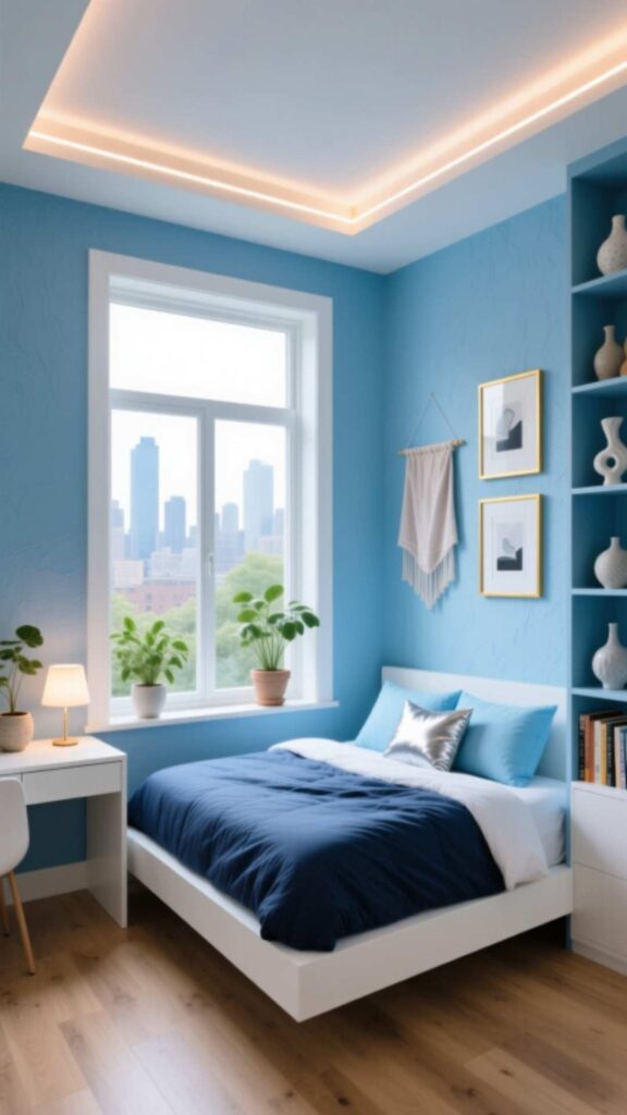 Blue Teen Bedroom Ideas