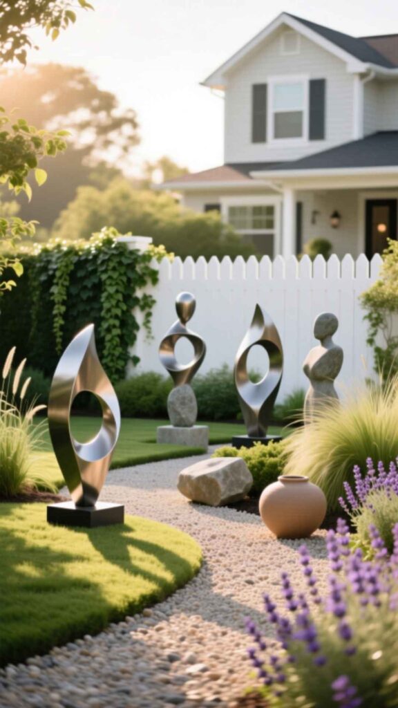 Incorporate Garden Sculptures