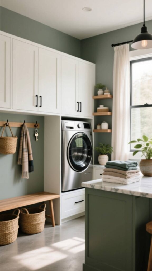 Incorporate a Mudroom-Laundry Combo