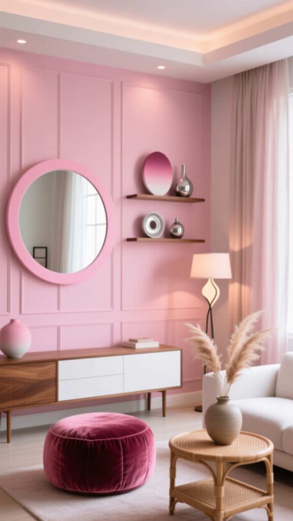 Pink Artwork to Express Personality