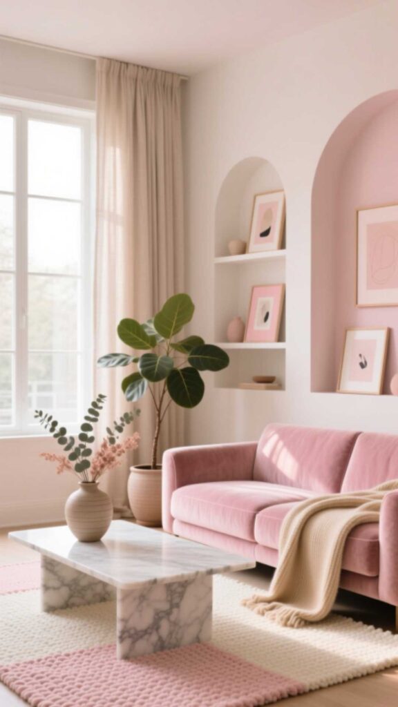 Pink and Beige for Soft Neutrals