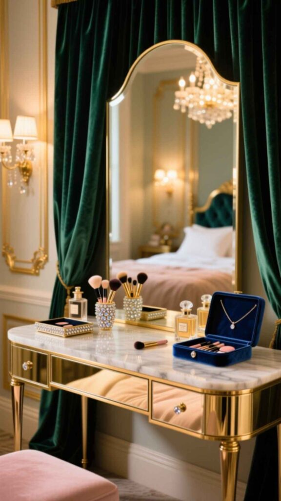 Glamorous Hollywood Vanity