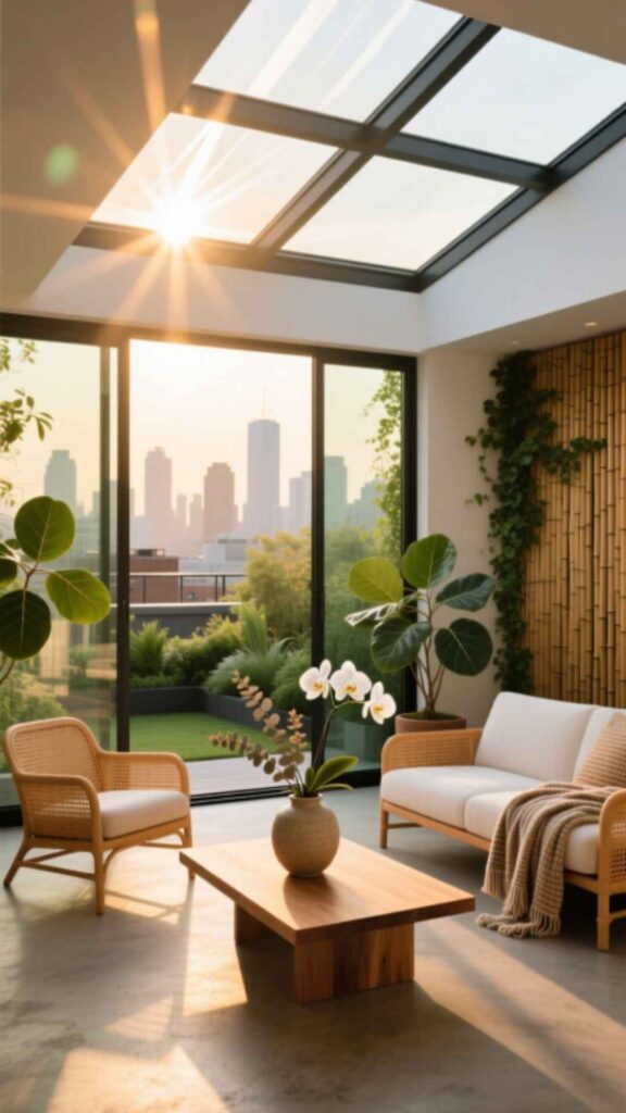 Glass Ceiling Sunroom