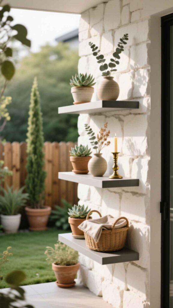 Use Floating Shelves for Decor