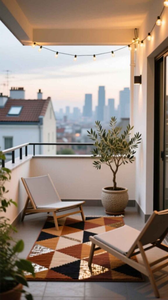 Use Outdoor Rugs to Define Space