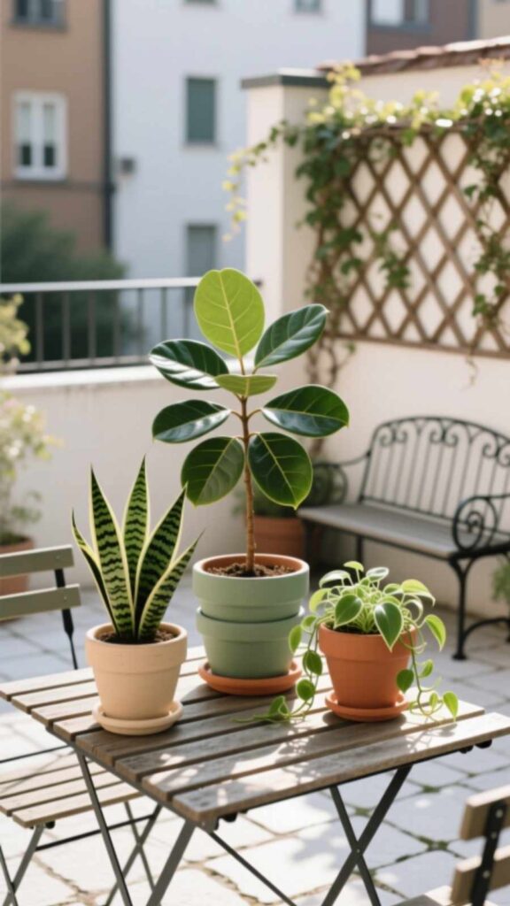 Incorporate Potted Plants Strategically
