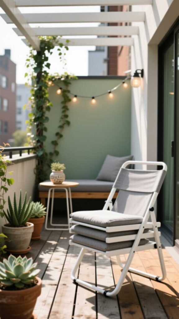 Incorporate Foldable or Stackable SeatingIncorporate Foldable or Stackable Seating