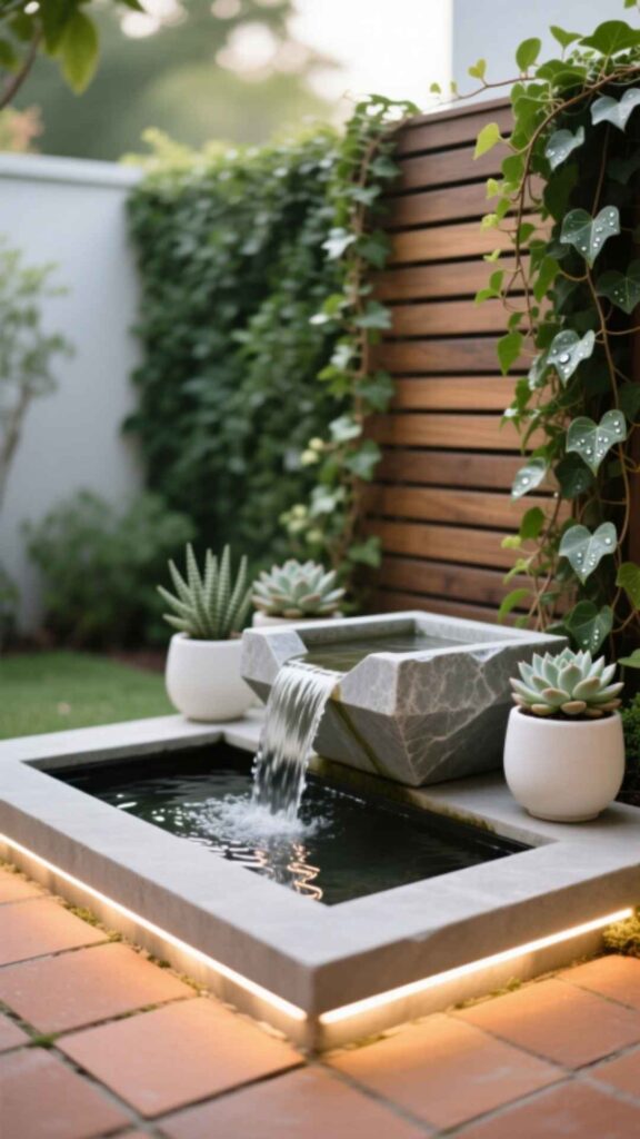 Add a Compact Water Feature